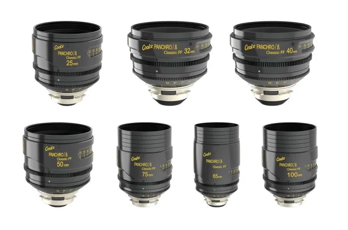 Rent Cooke Panchro/i Classic FF S35 5 Lens Set