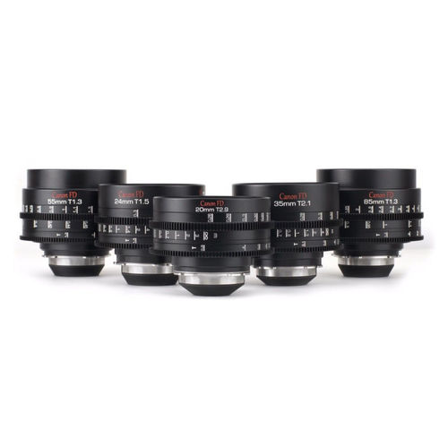 Rent Canon Rangefinders GL Optics Mk V Rehoused 5 Lens Set