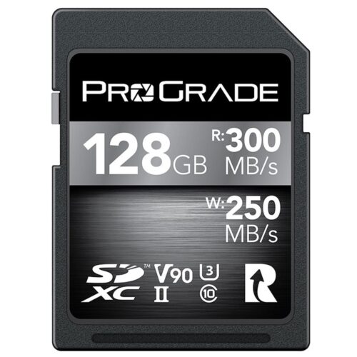 Rent Prograde Digital 128GB SDXC UHS-II U3 Class 10 V90 Cobalt Memory Card