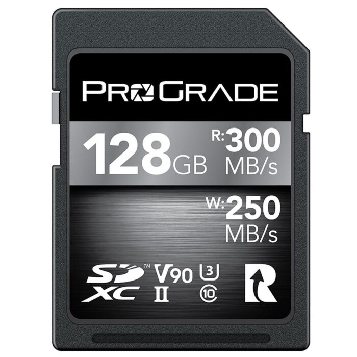 Rent Prograde Digital 128GB SDXC UHS-II U3 Class 10 V90 Cobalt Memory Card
