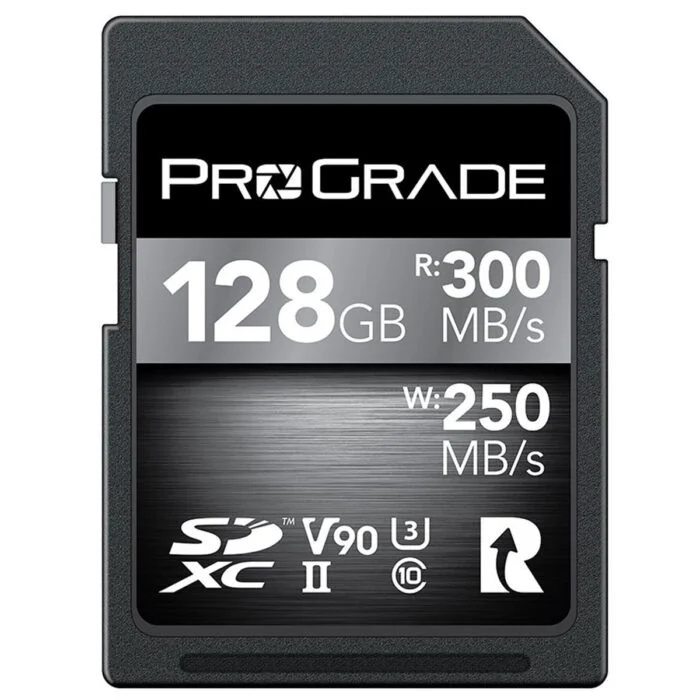 Rent Prograde Digital 128GB SDXC UHS-II U3 Class 10 V90 Cobalt Memory Card