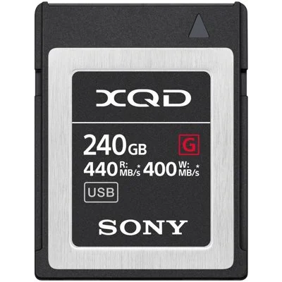 Rent Sony 240GB G Series XQD Memory Card