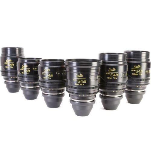 Cooke S4 Mini Lens Set of 6 Rental