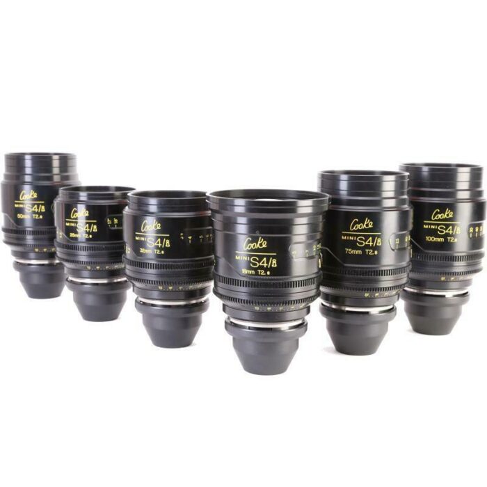 Cooke S4 Mini Lens Set of 6 Rental