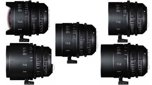 Rent Sigma FF High-Speed Prime 6 Lens Set