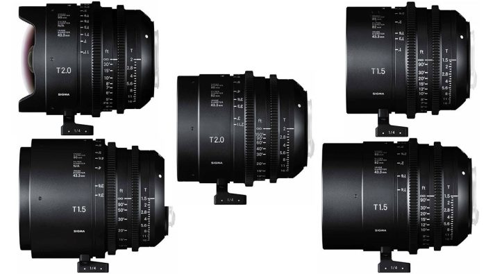 Rent Sigma FF High-Speed Prime 6 Lens Set