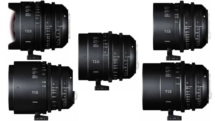 Rent Sigma FF High-Speed Prime 6 Lens Set