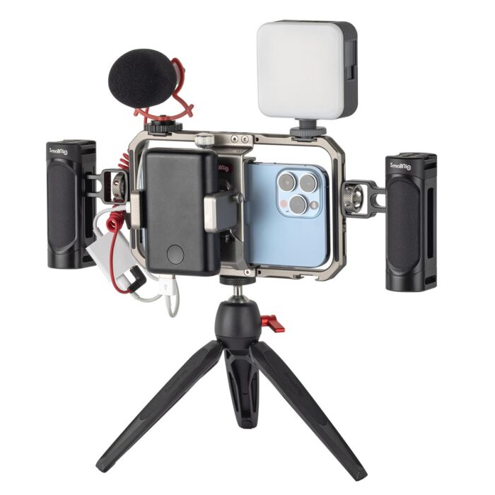 Rent Apple iPhone 15 Pro Max 1TB with SmallRig Professional Smartphone Video Rig Kit