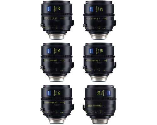 Rent Zeiss Supreme Prime Radiance 6 Lens Set