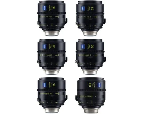 Rent Zeiss Supreme Prime Radiance 6 Lens Set